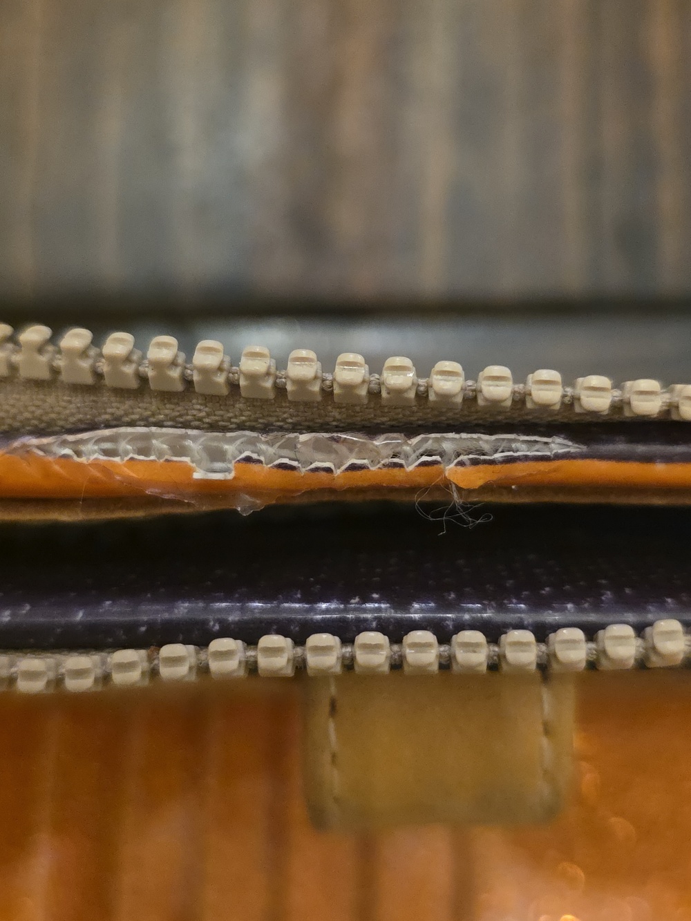 Blue Snake-Texture Consuela Tote Bag And Wallet - Picture 8 of 9